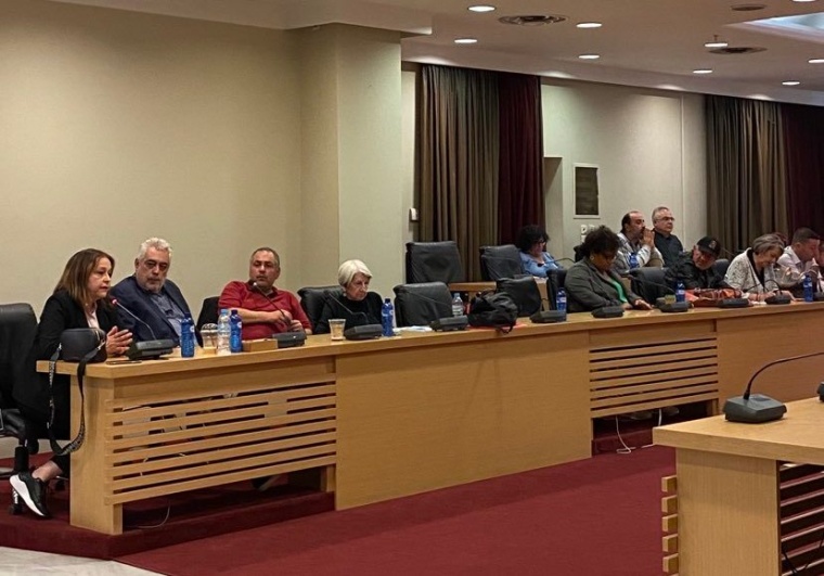 Η «πρώτη» της Χρύσας Αράπογλου στο δημοτικό συμβούλιο της Καλαμαριάς – Παρέμβαση για το ΙΑΠΕ