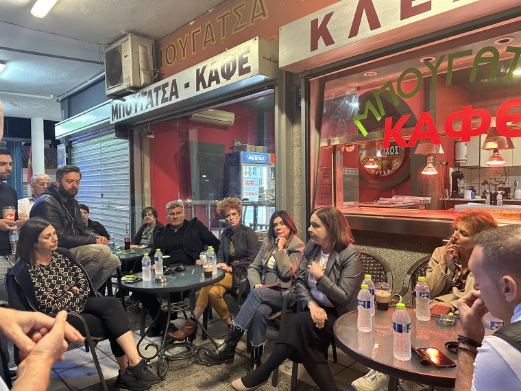 Η Χρύσα Αράπογλου και η «Καλαμαριά Μητέρα Πόλη» στη Δημοτική Αγορά του Φοίνικα